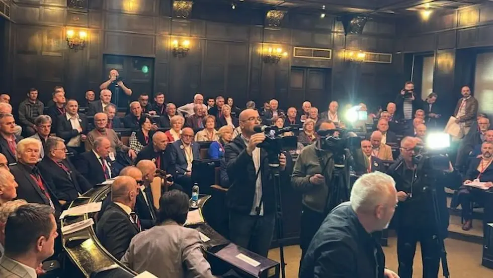 Основана Асоцијација патриота, Жупљанин предсједник