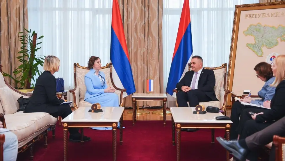 Минић и амбасадор Грчке