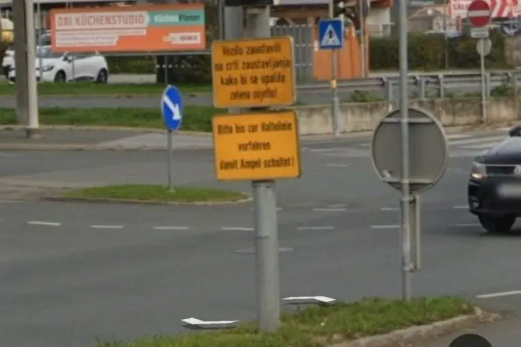 Знак у Грацу