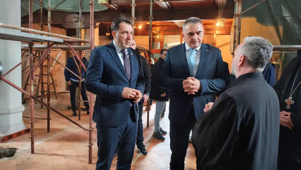 Минић у Сокоцу: Посјетио Цркву Светог пророка Илије и "Романијску кућу"