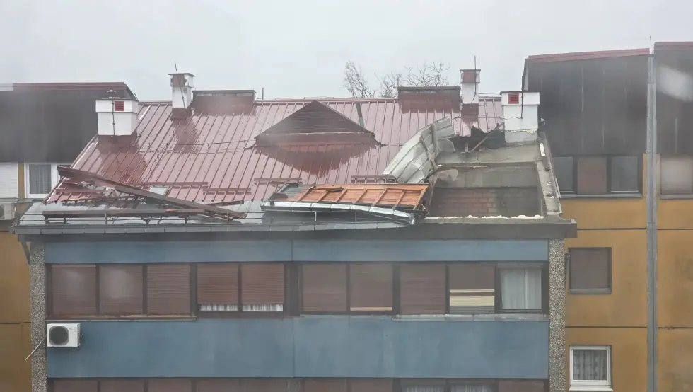 невријеме у загребу јак вјетар кровови