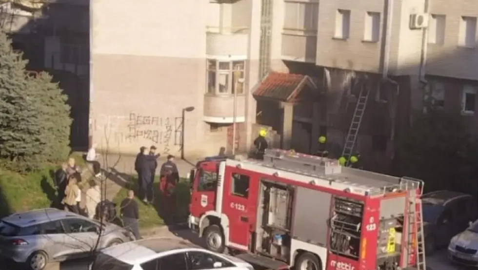 Избио пожар у бањалучком насељу “Мјесец”: Ватра кренула из подрума