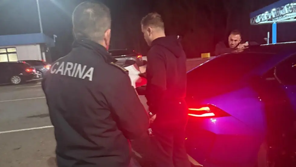 Драшко Станивуковић на граници