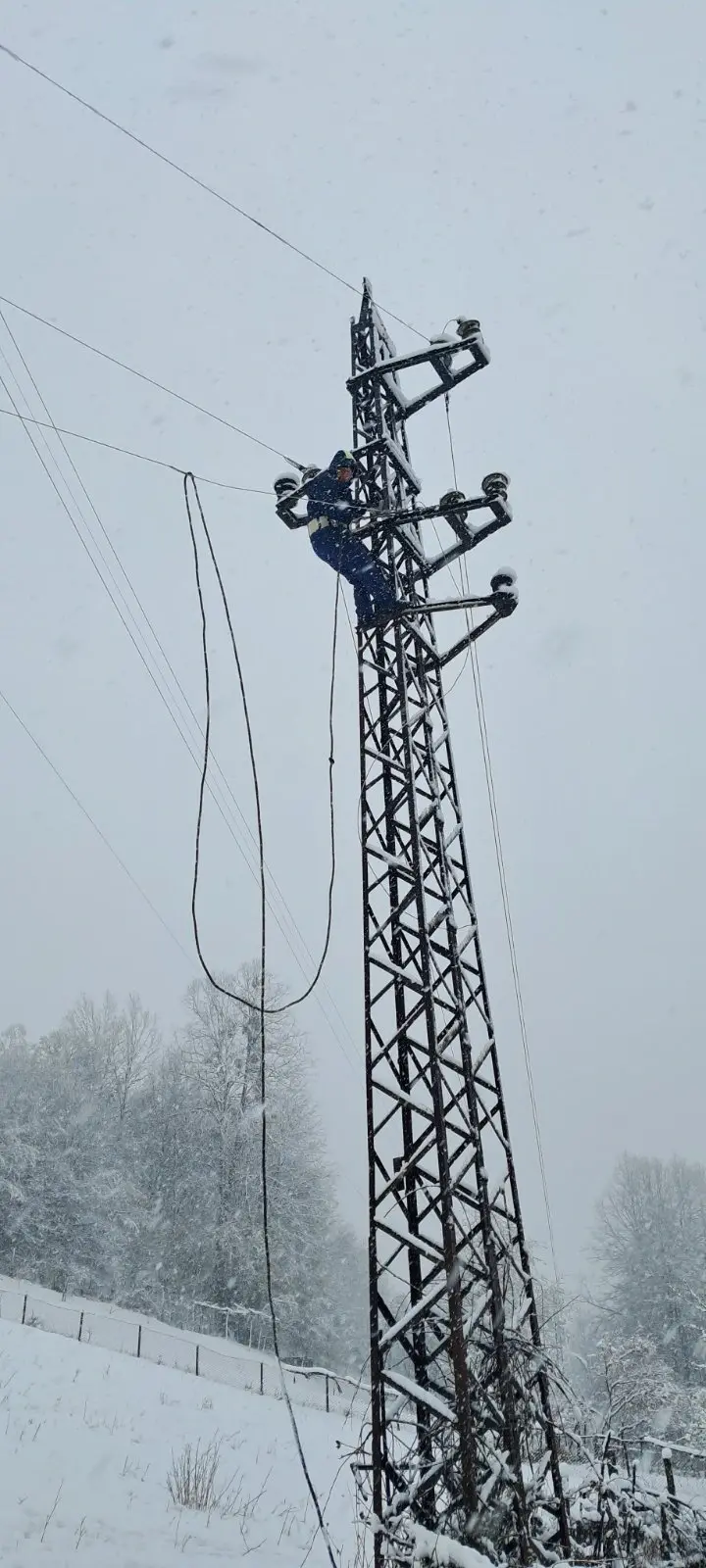 струја снијег