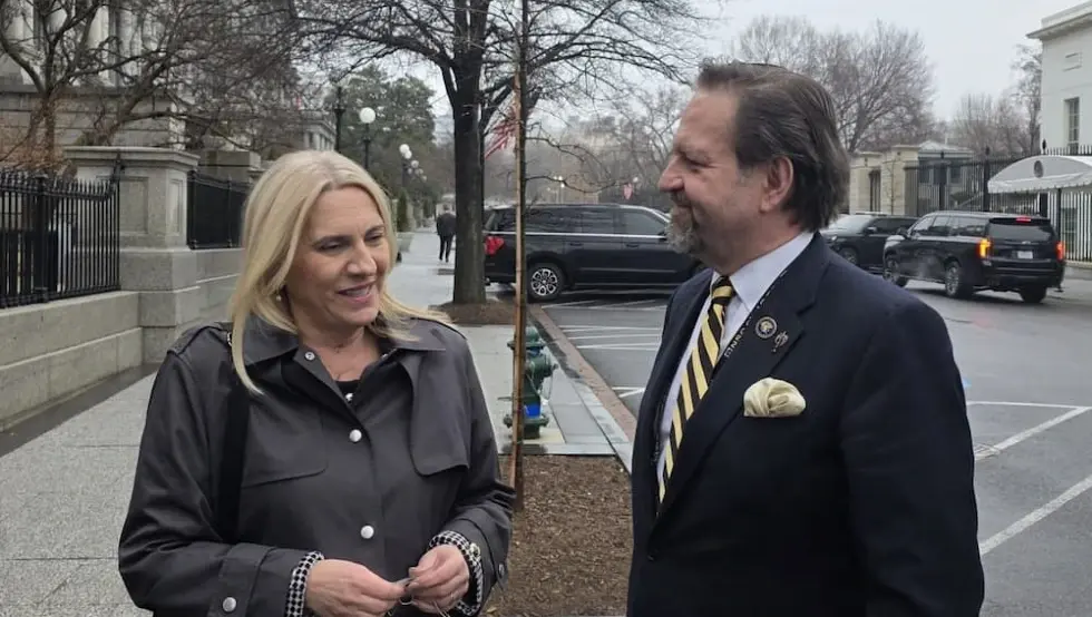 Жељка Цвијановић и Себастијан Горк