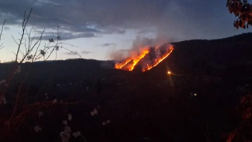 Пожар код Фоче