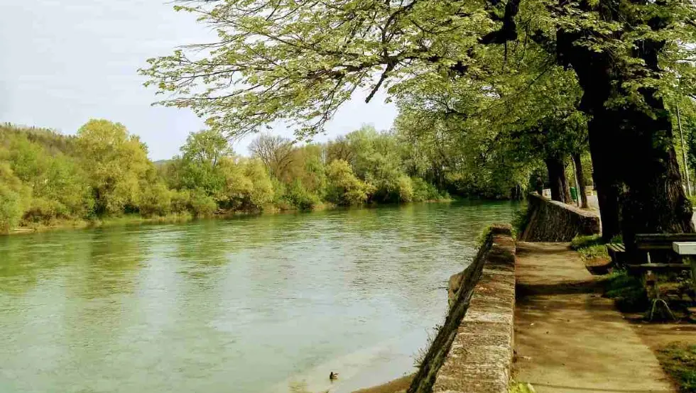 Уна, лијепо вријеме, ријека, природа, сунчано