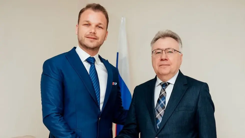 Драшко Станивуковић и Игор Калабухов