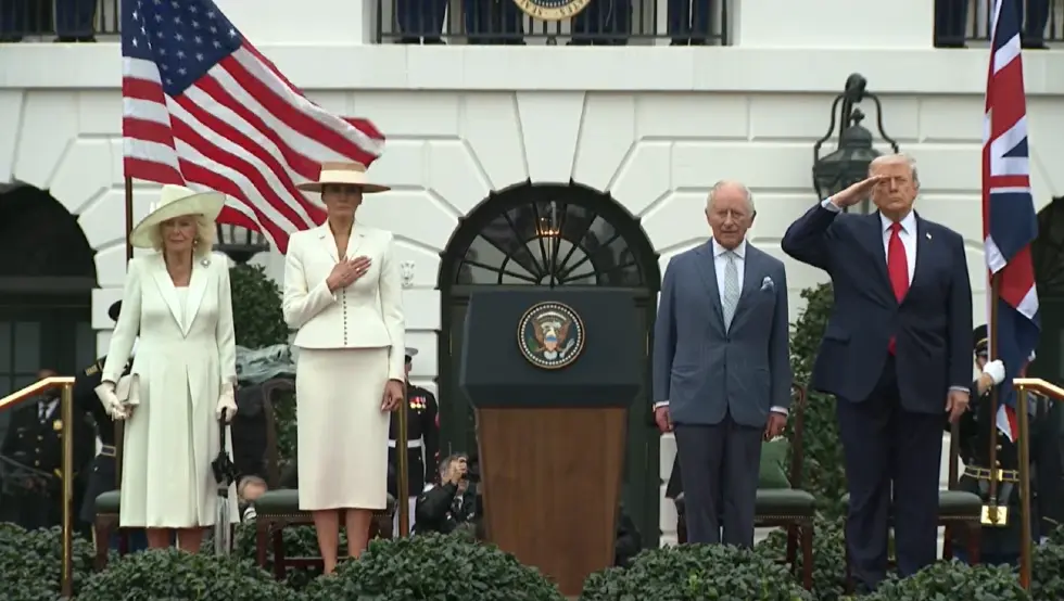 Трамп и Чарлс