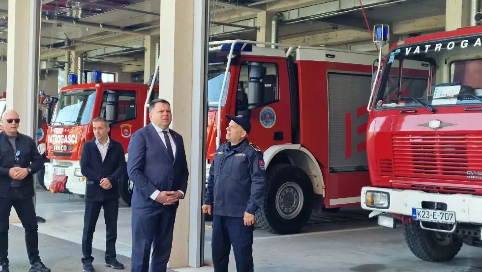 Министар Будимир са старјешином ТВСЈ Приједор