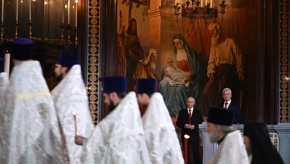 Путин Васкрс