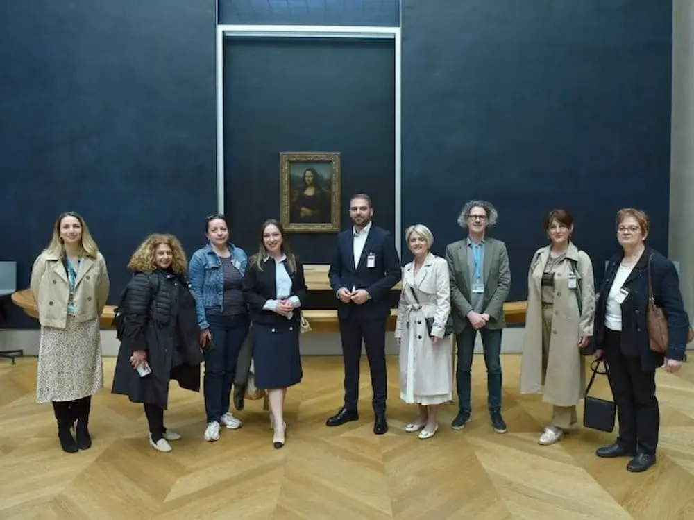 Делегација Музеја Српске у музеју Лувр