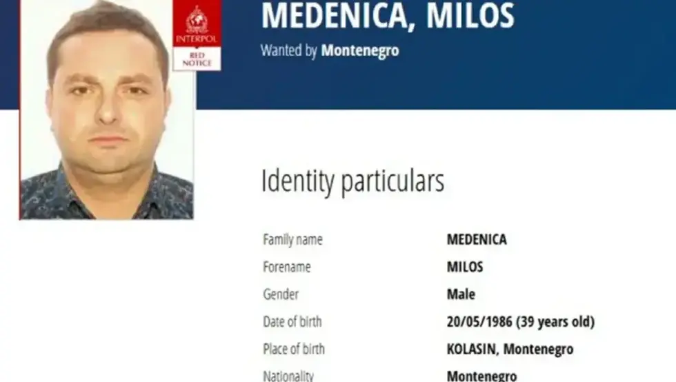 Двије особе ухапшене због скривања Милоша Меденице