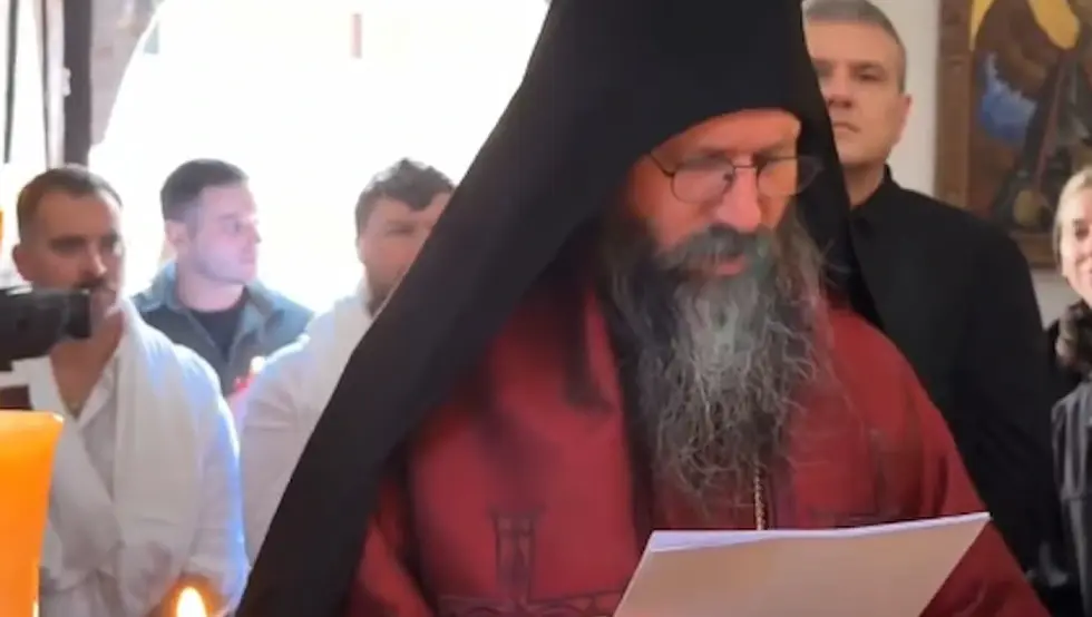 Амерички војници крштени у манастиру Драганац: Добили имена Сава и Симеон