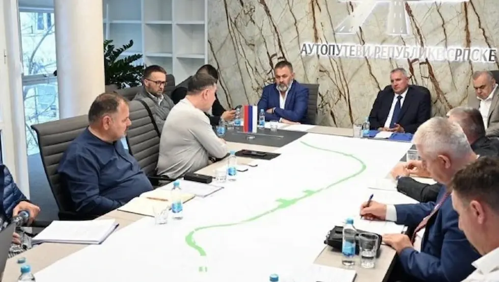 Састанак о степену израдње дионице ауто-пута Београд-Бањалука на иницијативу "Аутопутева Српске"