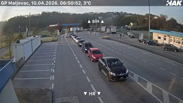 Граница јутрос