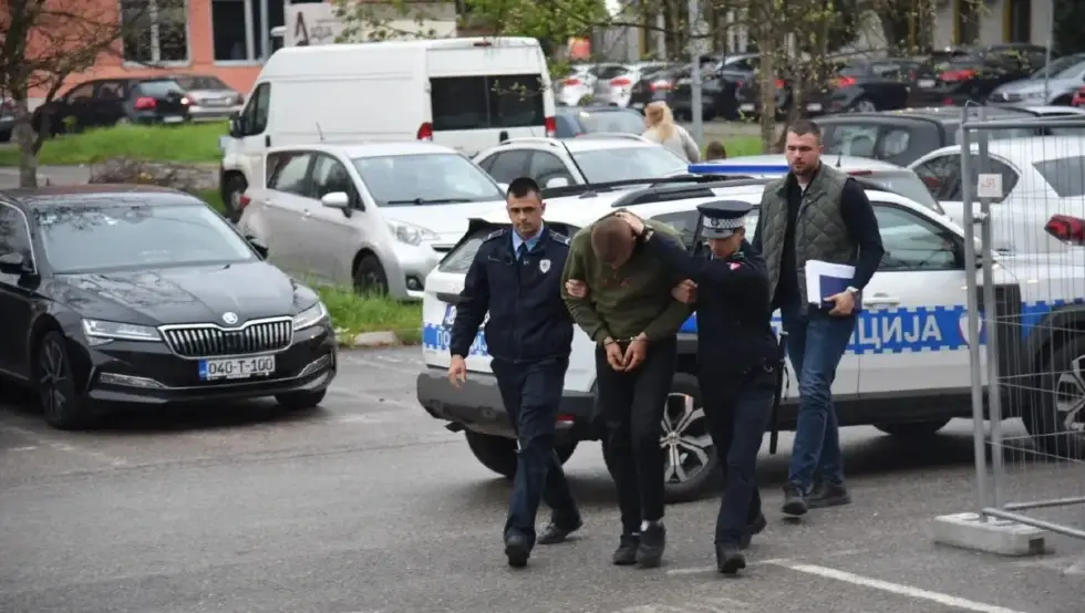 Бркић спроведен у Тужилаштво: Пријетио да ће бомбом убити себе и чланове породице