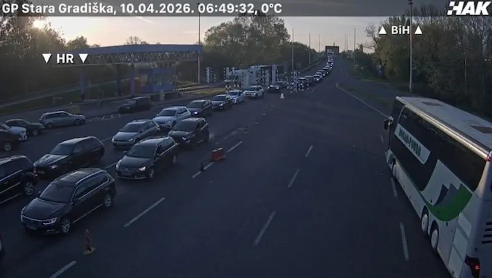 Граница јутрос