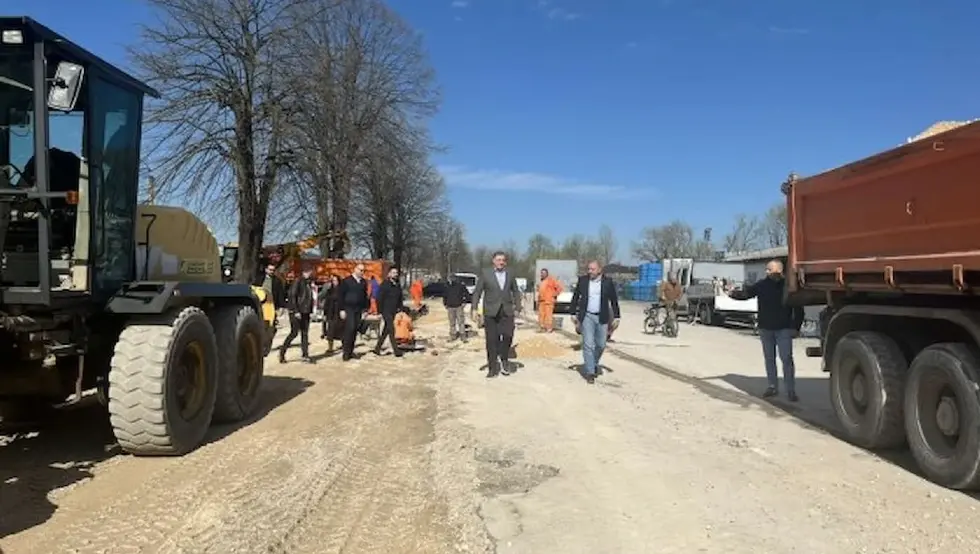 (ВИДЕО) Додик и Јанковић посјетили градилиште моста у Чесми