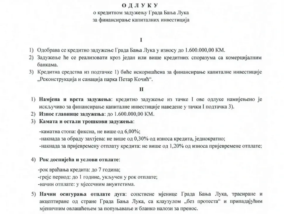 Приједлог одлуке/Провјерено.инфо