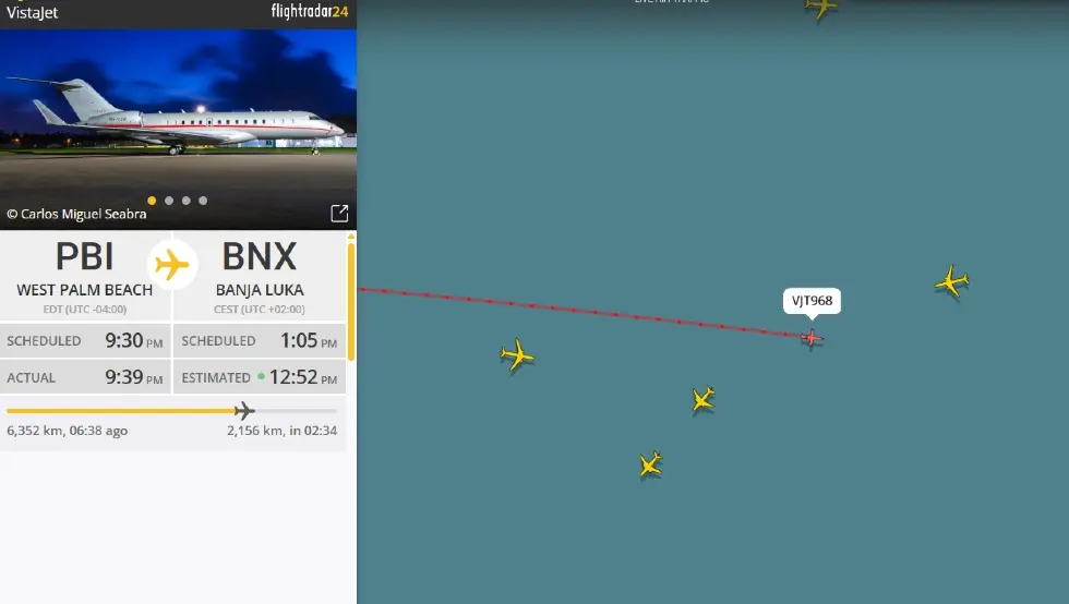 Лет у току: Ево када се очекује долазак Трампа Млађег у Бањалуку