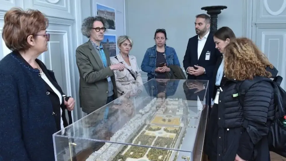 Делегација Музеја Српске у музеју Лувр