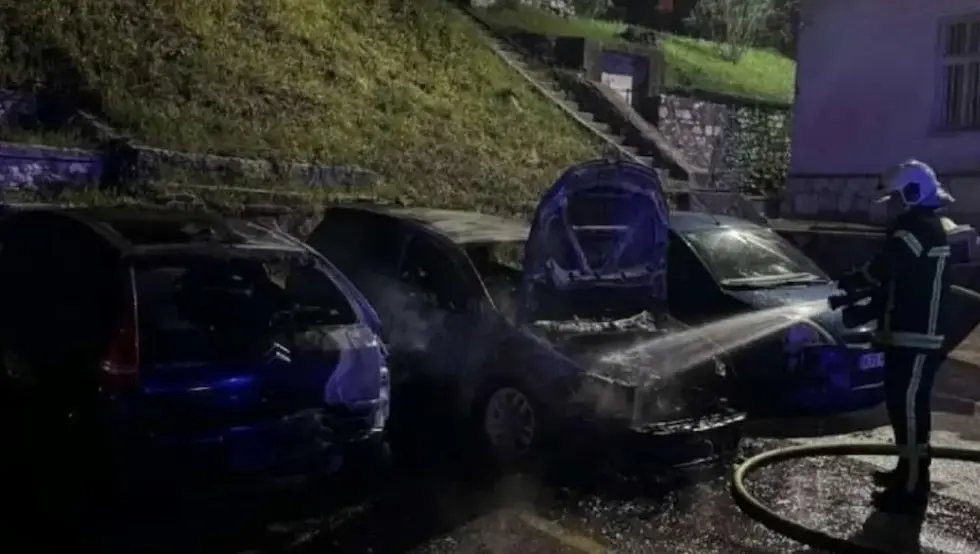 Пожар у Мостару