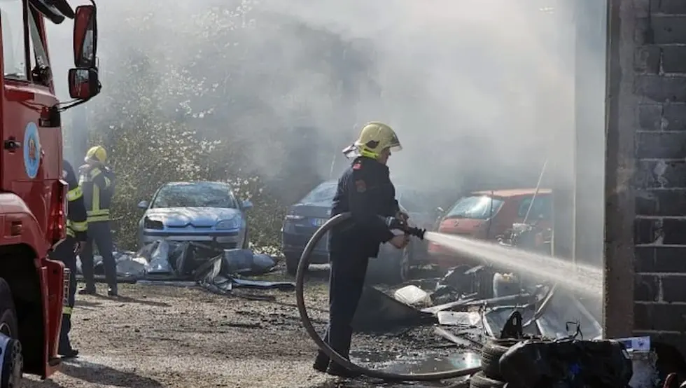 пожар источно сарајево