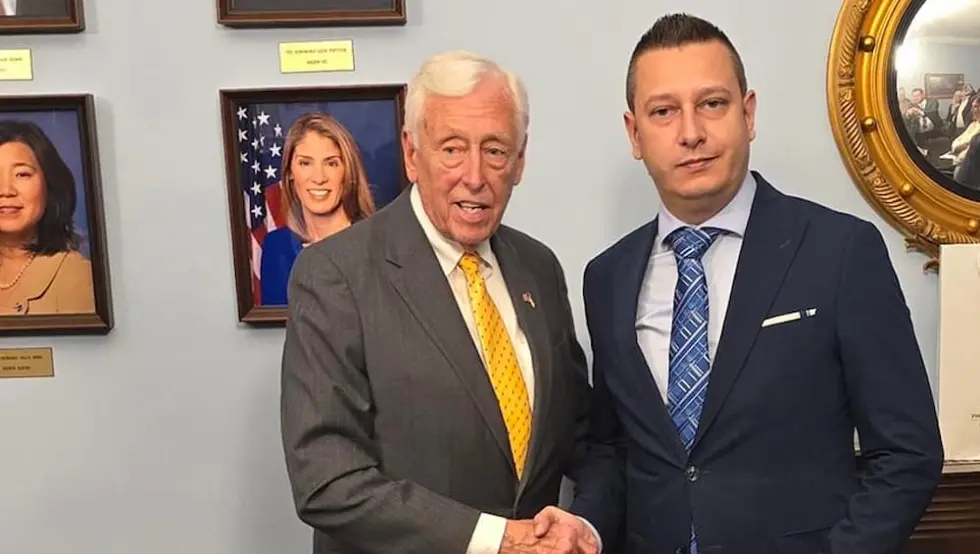 Гогановић у Вашингтону са Хојером