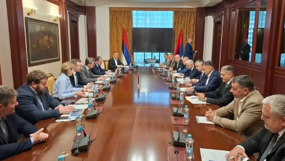 Бубић и Ђокић са делегацијом Нижњеновгородске области