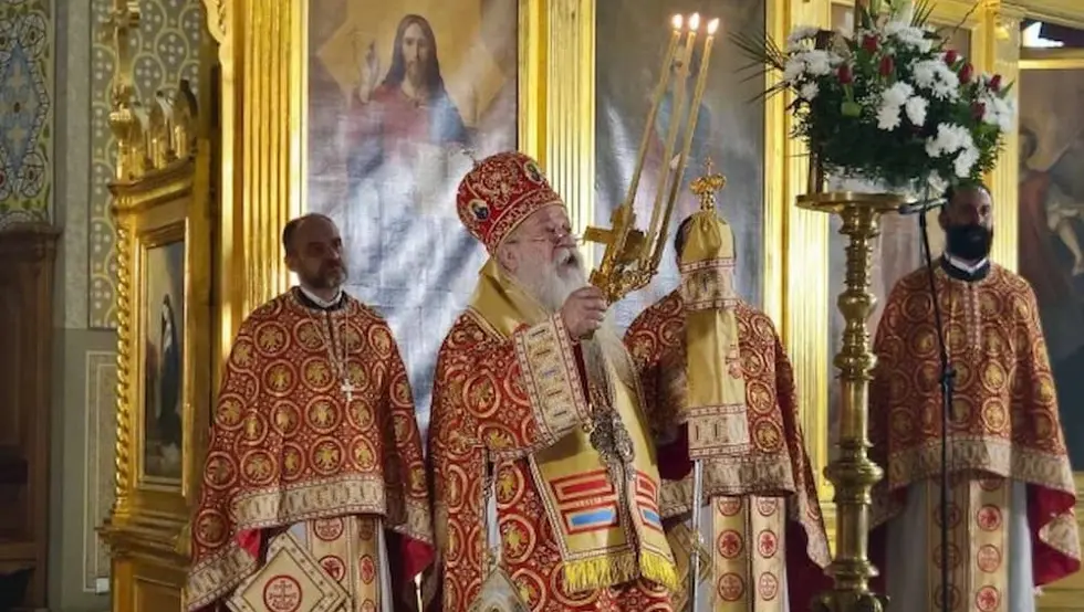 Митрополит Хризостом служио у Саборном храму у Сарајеву