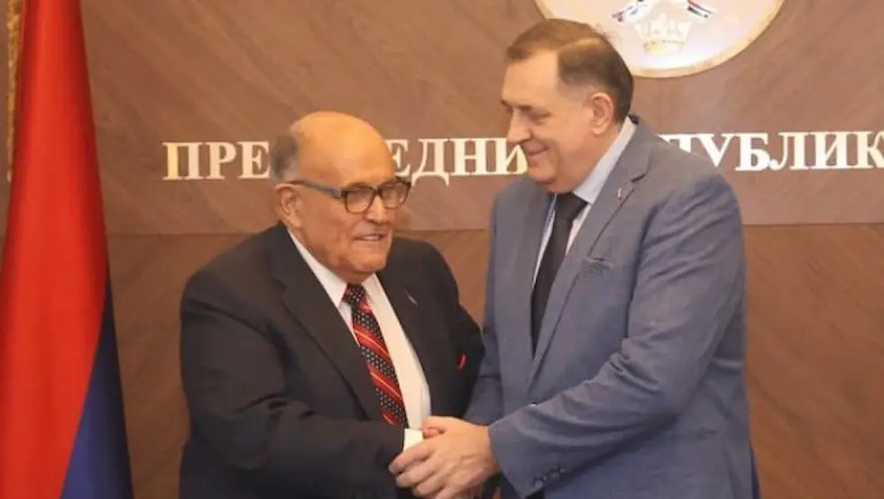 Додик вјерује у опоравак Ђулијанија: Молим се да покаже снагу по којој је познат
