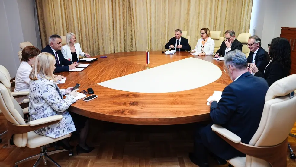 Минић са делегацијом Европске банке