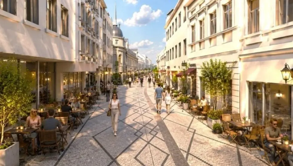 (ФОТО) Станивуковић објавио како ће изгледати Трг Крајине и Господска улица