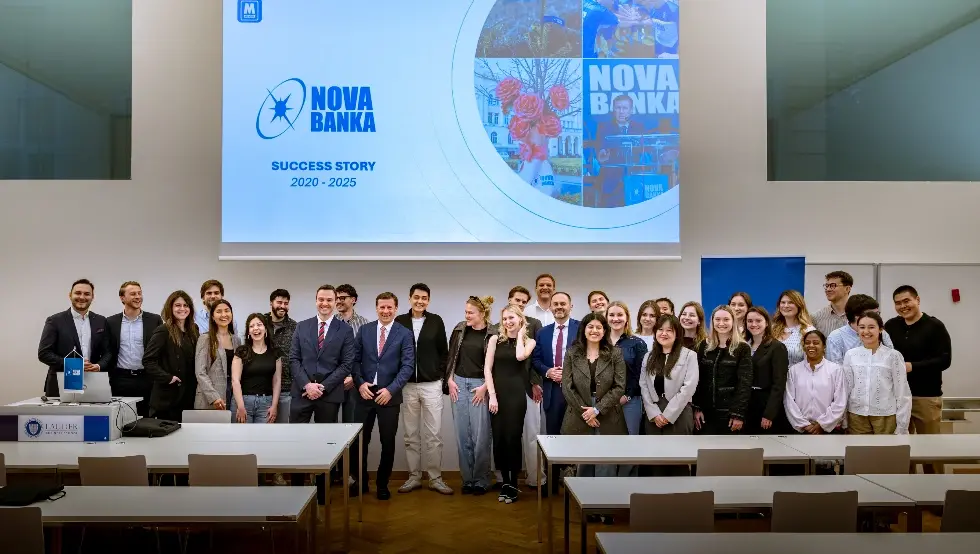 Гостујуће предавање предсједника Управе Нове банке студентима Lauder Business School у Бечу