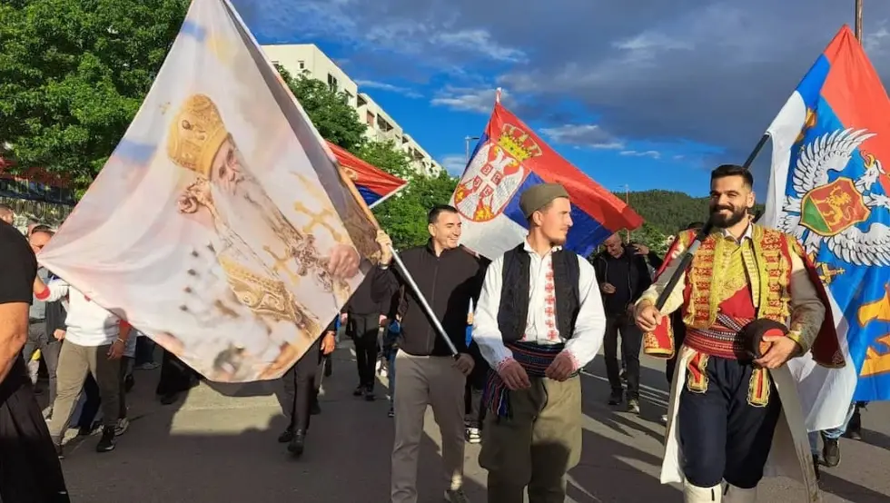 Литија у част Светог Василија Острошког