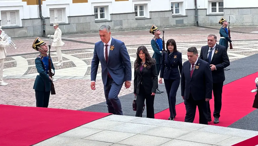 Делегација Српске на поздраву код Путина