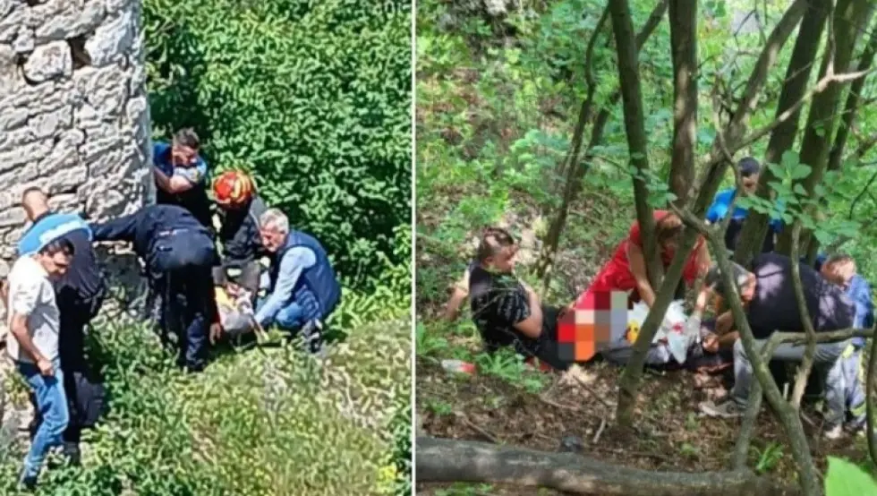Драма у Сребренику: Мушкарац пао са тврђаве