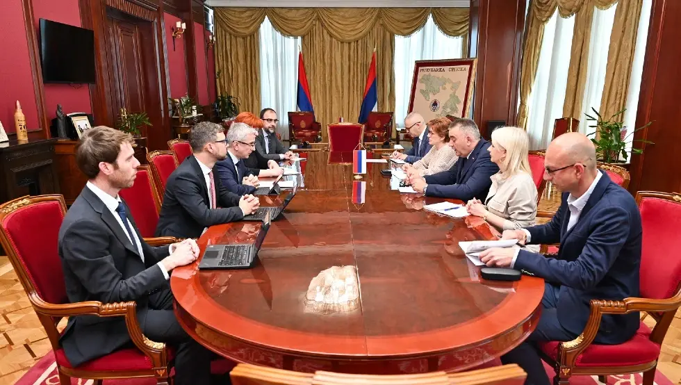 Минић и делегација ММФ