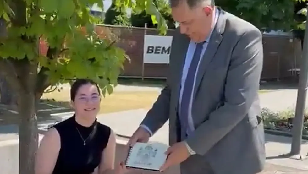 (ВИДЕО) Додик: Бањалука не само да буде најбоље мјесто за живот, већ и инспирација за умјетнике