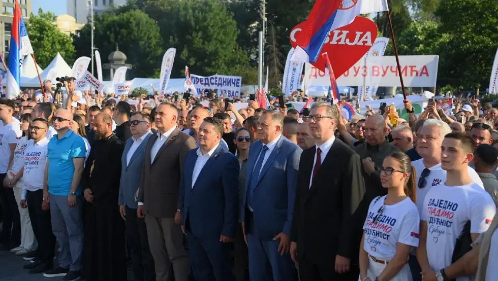 Додик: Србија још једном показала своју снагу