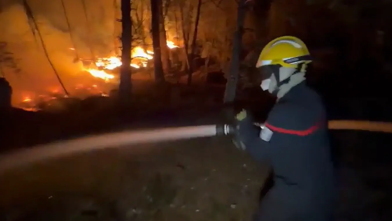 Француска пожар