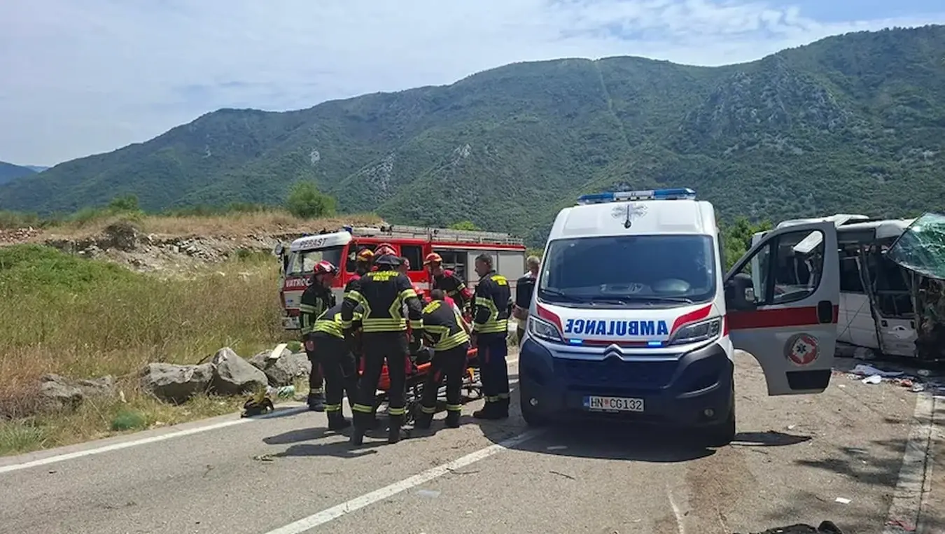 Саобраћајна несрећа у Црној Гори