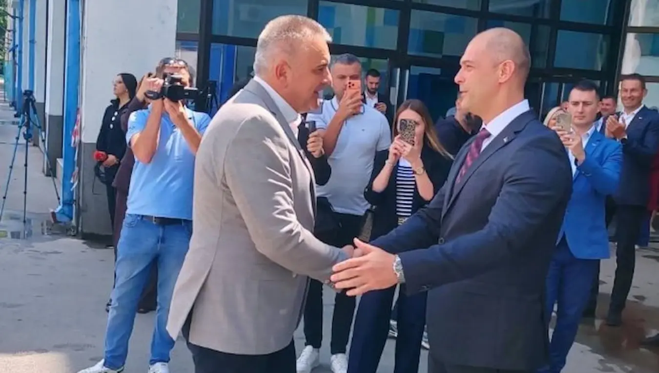 Минић у Вишеграду обишао Хидроелектрану на Дрини
