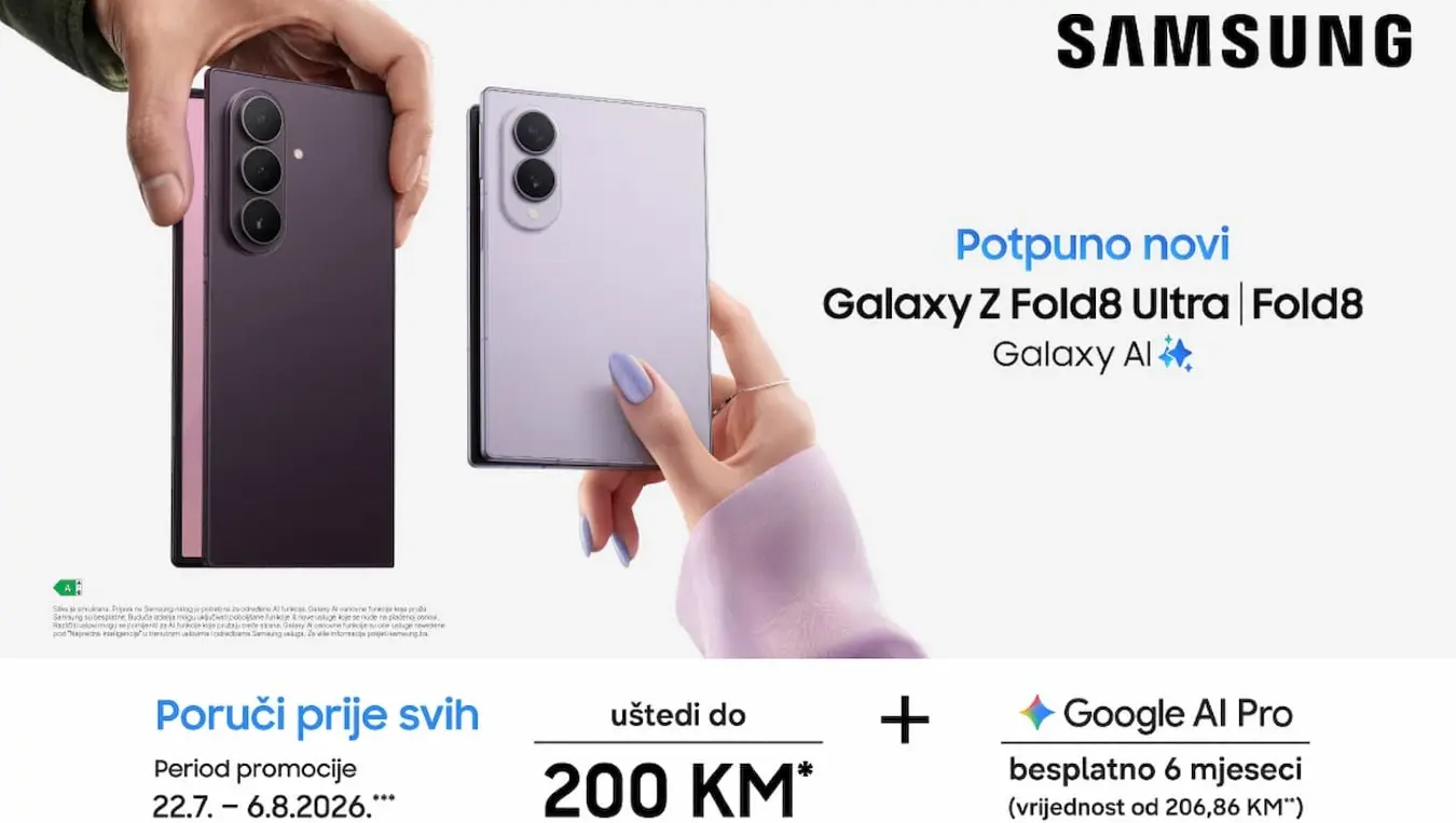Наручите међу првима и уштедите: Galaxy Z Fold8 Ultra, Z Fold8 и Z Flip8