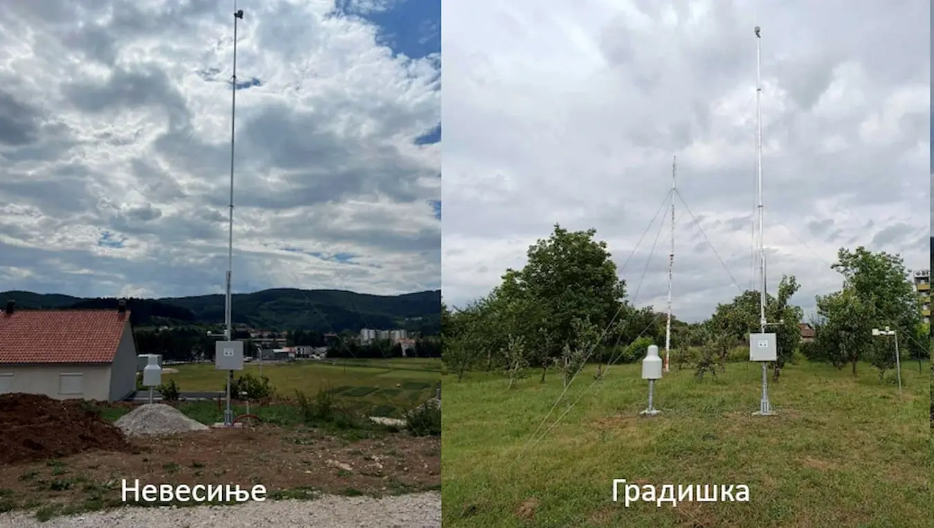 Нове метеоролошке станице у Српској: РХМЗ пустио у рад модерну опрему