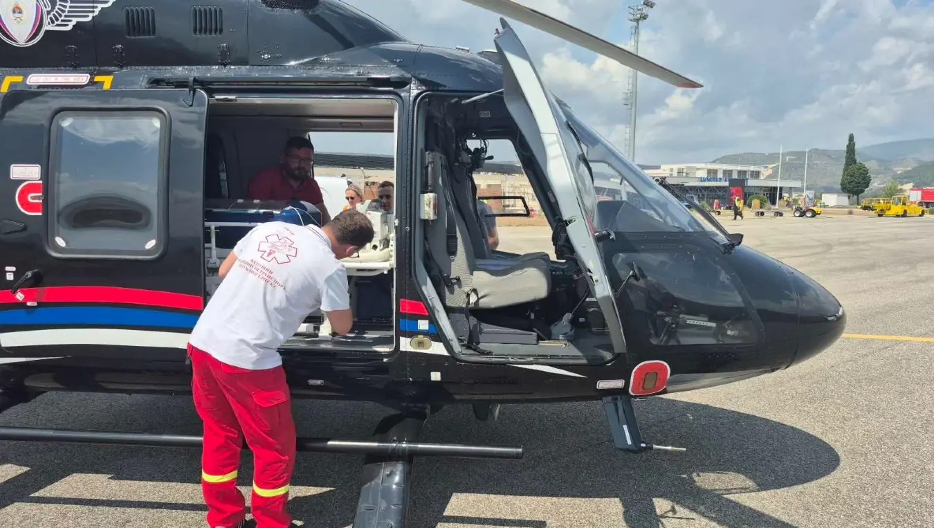 Успјешно извршен ваздушни медицински транспорт новорођенчета из Мостара у Београд
