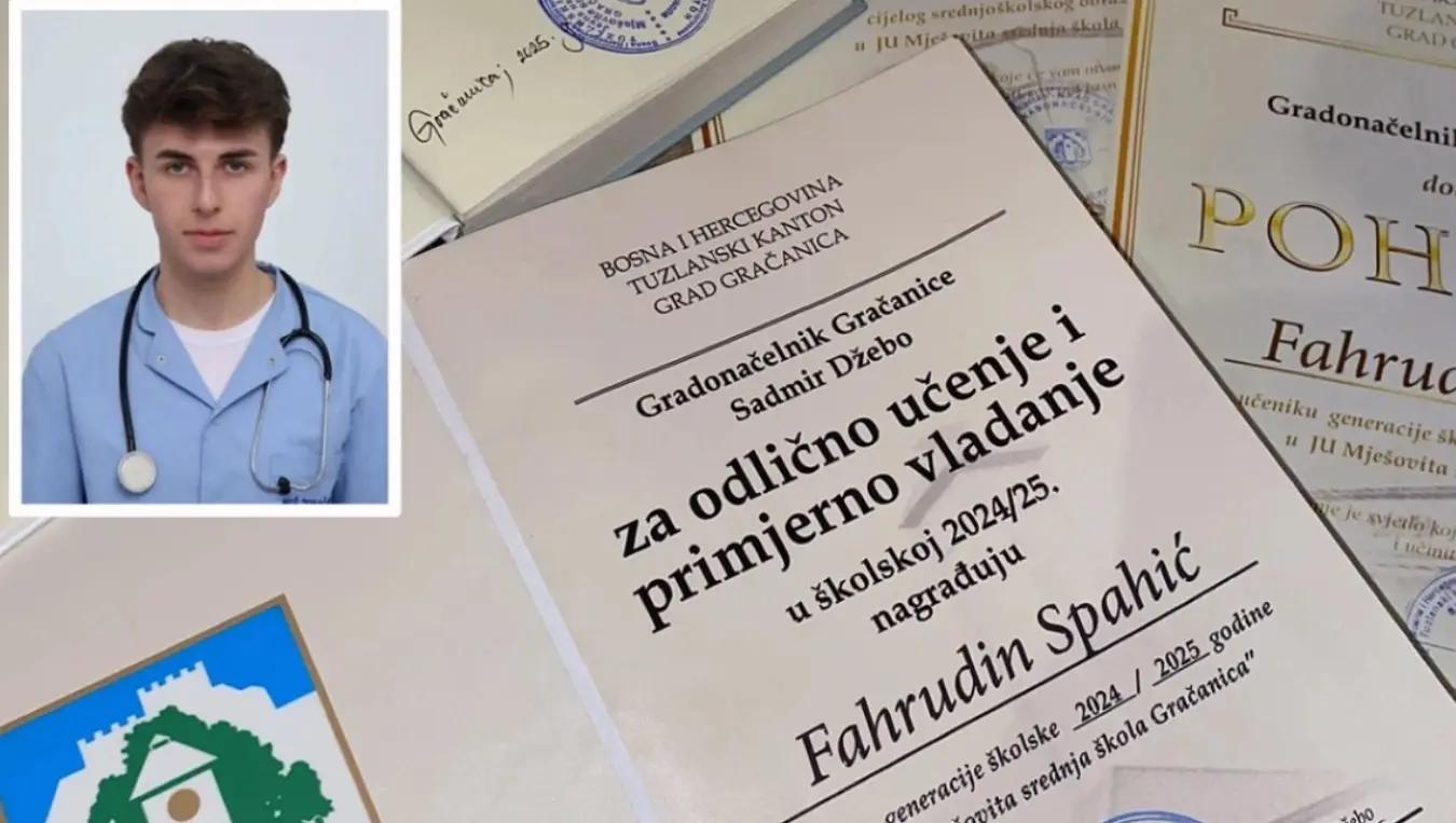 Најбољи из свих предмета: Млади генијалац из БиХ примљен на пет колеџа у САД