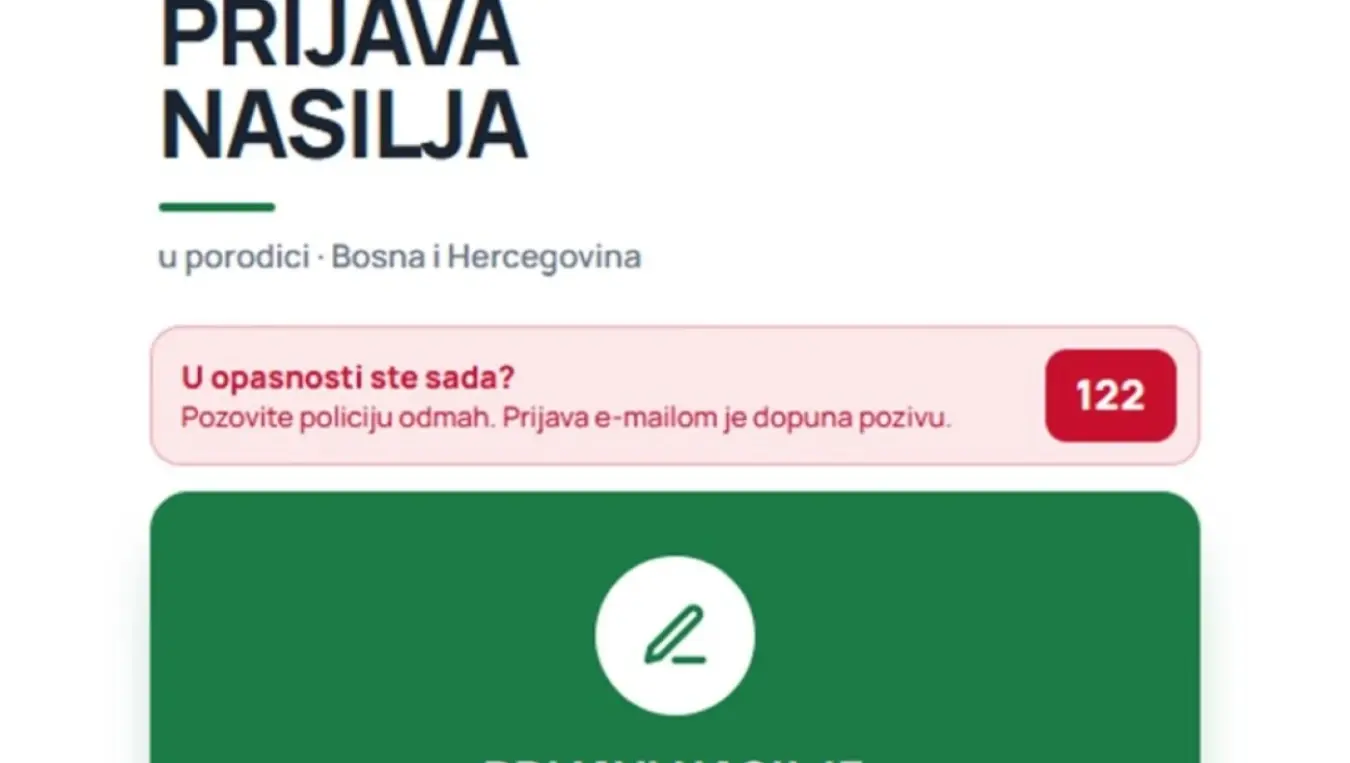 У БиХ покренута апликација „Пријави насиље”