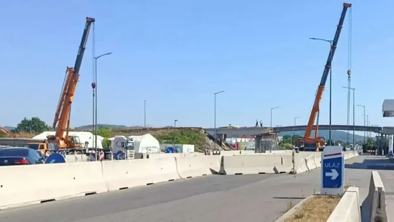 Постављен нови надвожњак на брзој цести Бањалука-Лакташи